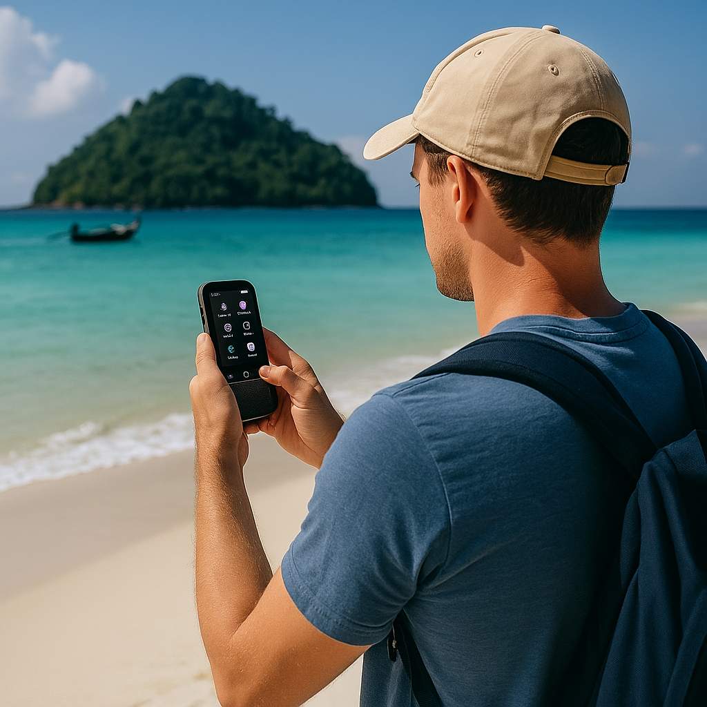 Voyageur avec S80 Pro